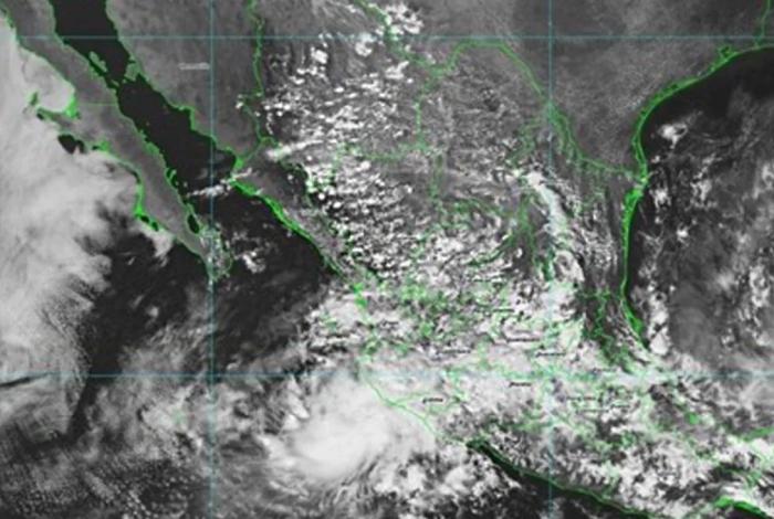Tormenta “Dalila” amenaza con lluvias en el occidente del país