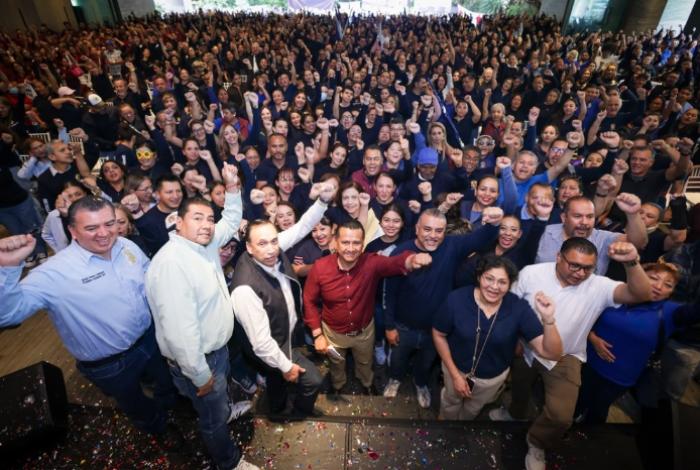 Trabajadores de Michoacán cierran filas con Torres Piña y Claudia Sheinbaum, en defensa de la 4T y la soberanía nacional