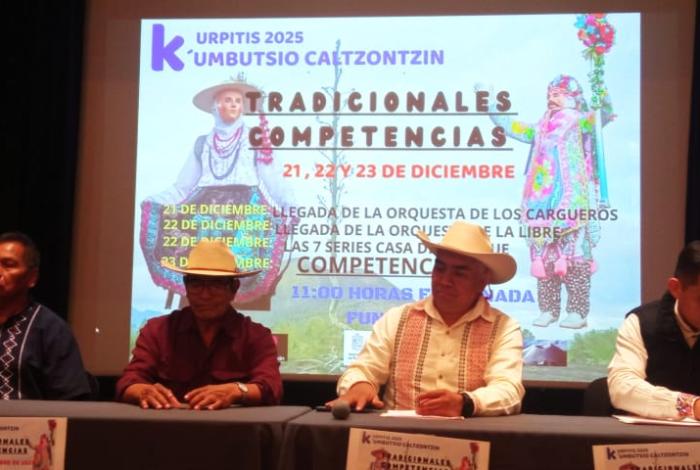 Tradicionales competencias de los Kúrpites de Caltzontzin, este diciembre: Sectur