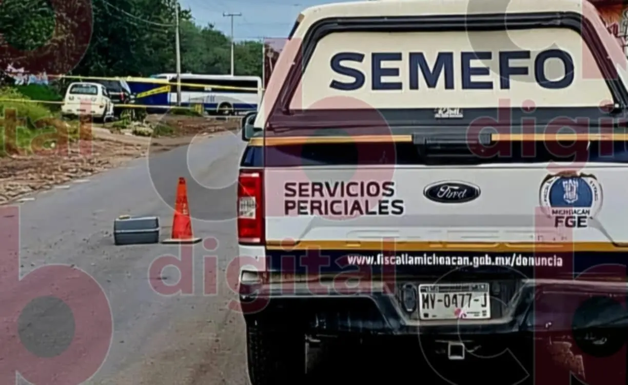 Trágico derrape mortal en Zitácuaro