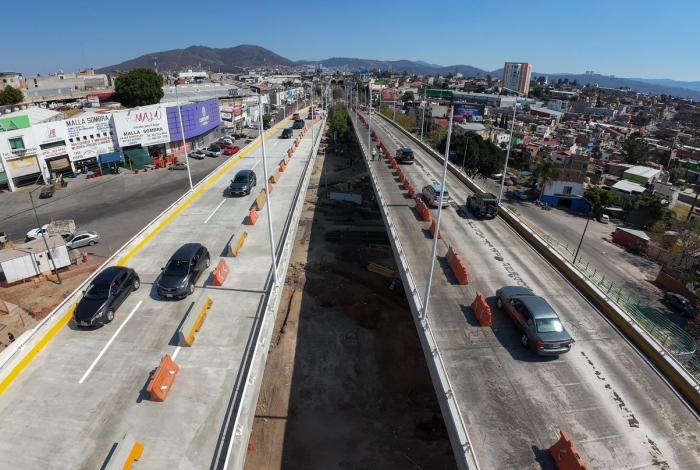 Tras 5 meses de construcción, abre Bedolla circulación en puente norte del distribuidor Eréndira