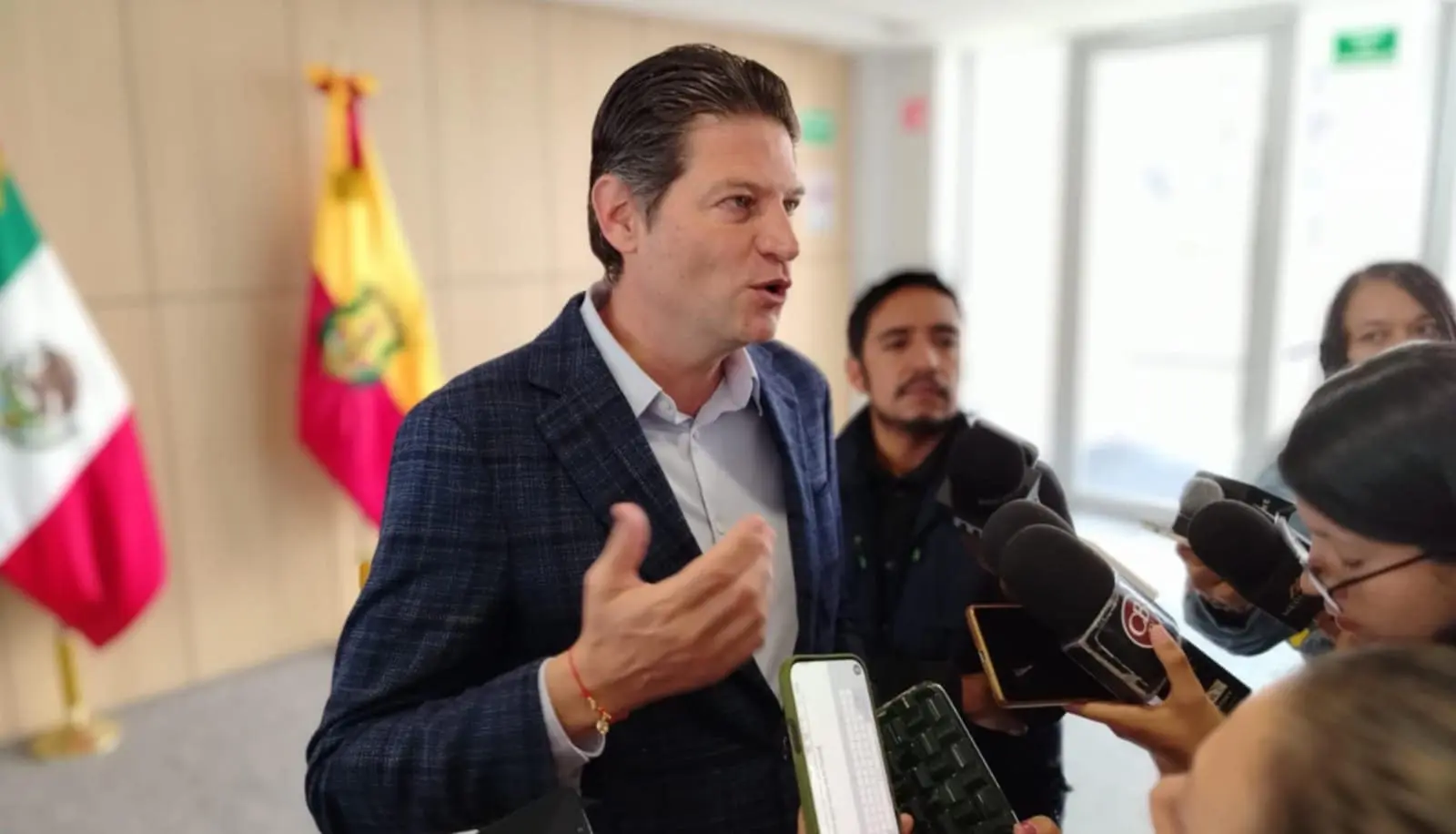 Tras colocación de “narcomantas”, la ciudadanía puede estar tranquila; asegura Alfonso Martínez