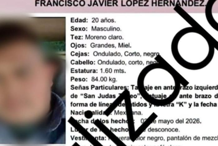 Tras cuatro meses, hallan calcinado a joven desaparecido