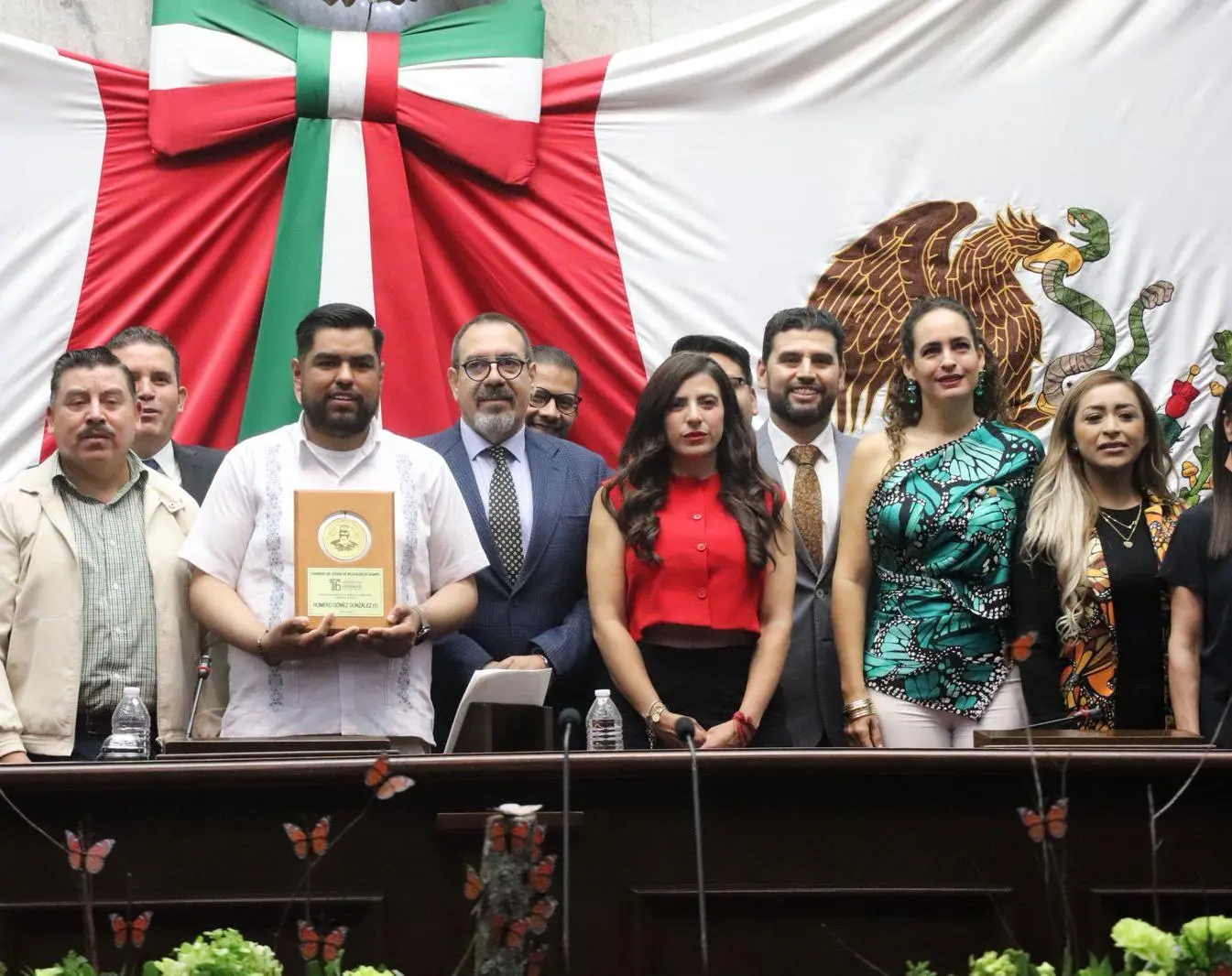Tras entrega de Reconocimiento al Mérito Ambiental, Octavio Ocampo remarca que ambientalistas necesitan acompañamiento y recursos públicos