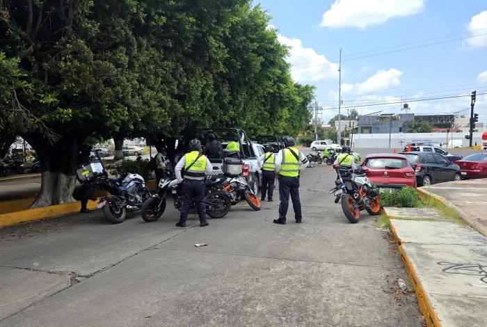 Tras persecución intermunicipal policías de Zamora detienen a presunto robamotos