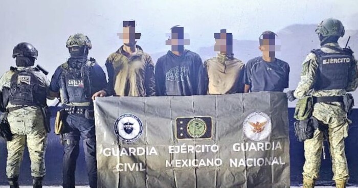 Tres delincuentes abatidos y cuatro detenidos, saldo de enfrentamiento en Apatzingán