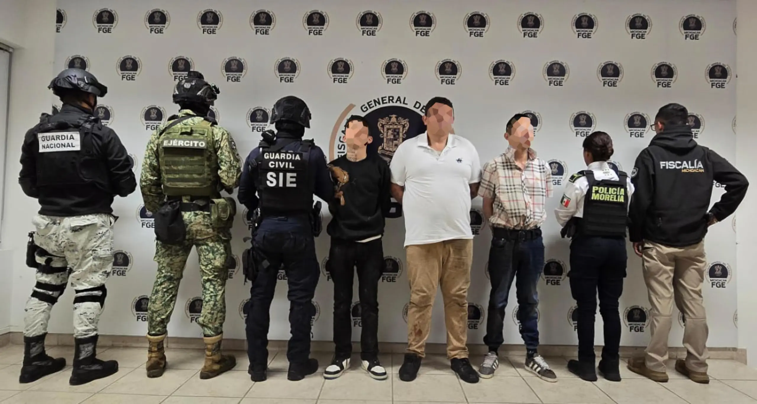 Tres detenidos tras operativo en colonia Torreón Nuevo de Morelia: SSP