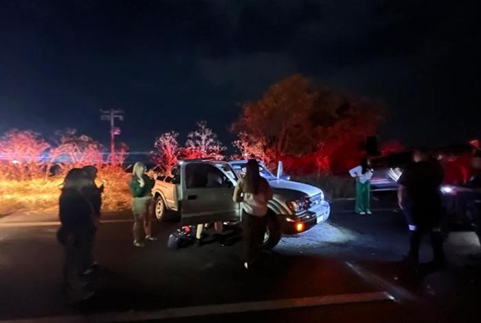 Tres lesionados graves, tras fuerte choque en la carretera La Piedad-Numarán