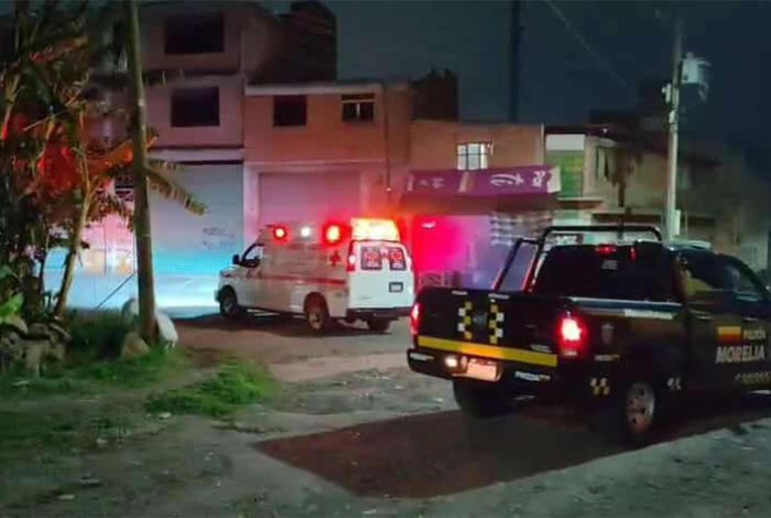 Tres personas heridas dejan dos hechos violentos ocurridos en distintos puntos de Morelia