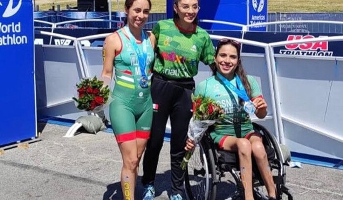 Triatletas Mexicanas se clasifican a los Paralímpicos París 2024