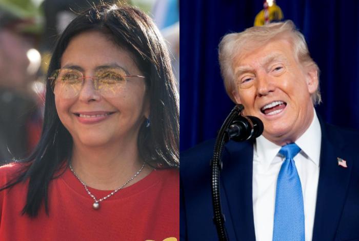 Trump advierte a Delcy Rodríguez de que si no actúa bien acabará peor que Maduro