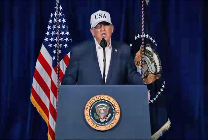 Trump anuncia una campaña sin final claro para acabar con el régimen iraní