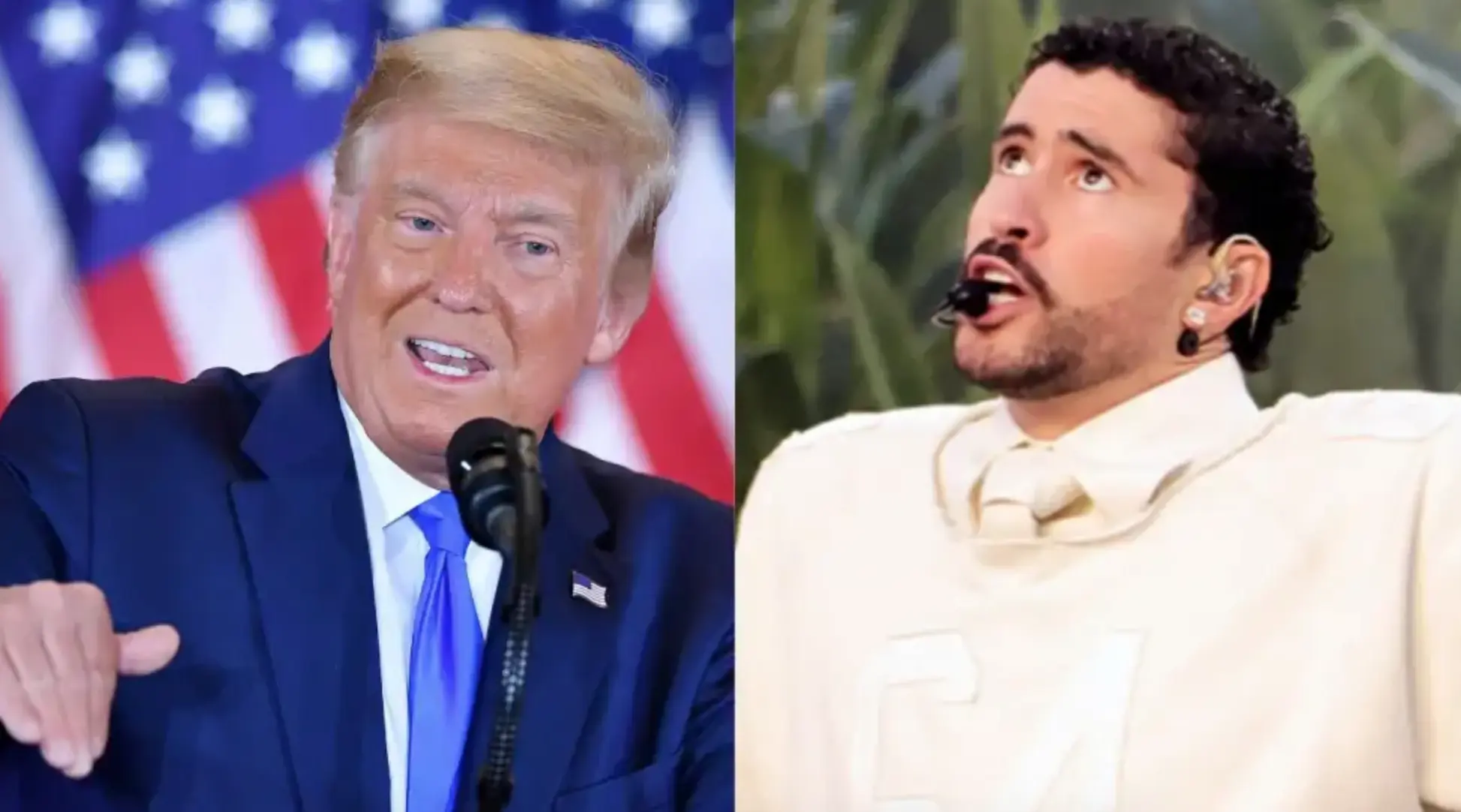 Trump critica el show de medio tiempo del Super Bowl y Bad Bunny responde con un mensaje al mundo
