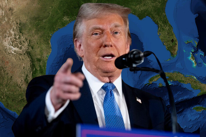 Trump dice que renombrará el Golfo de México como “golfo de América”