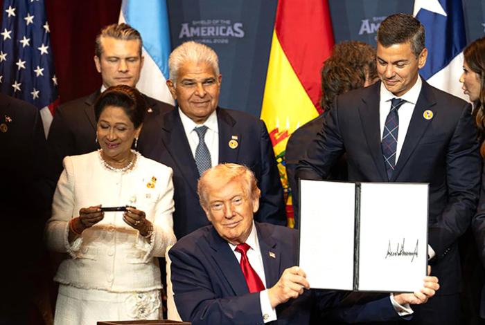 Trump: México, “epicentro de la violencia de los cárteles”; crea coalición con la derecha latinoamericana