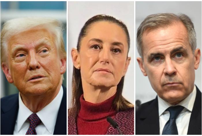 Trump, Sheinbaum y Carney se verán en EUA con un futuro incierto para el T-MEC