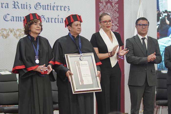 UMSNH reconoce a Rosaura Ruiz y Jesús Campos con Honoris Causa en Morelia