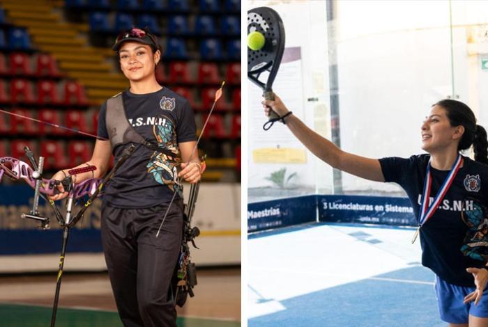 UMSNH tiene destacadas representantes en tiro con arco y bádminton