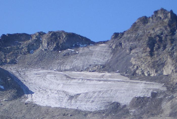 Un calendario muestra la desaparición de los glaciares por el calentamiento global