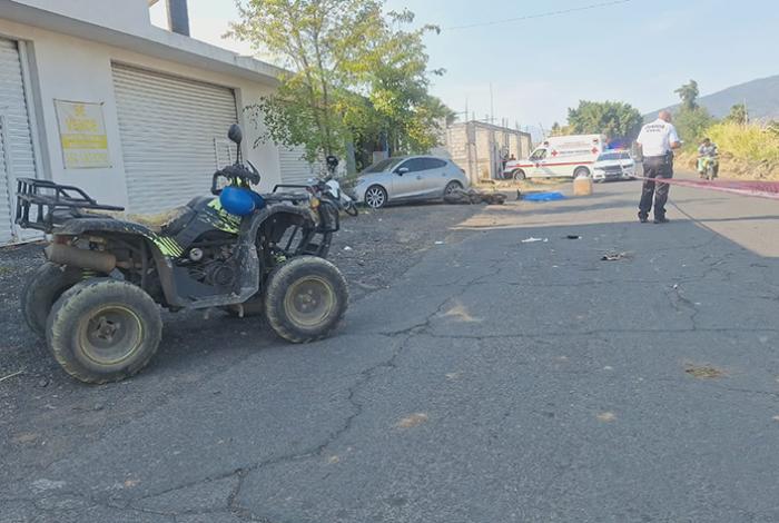 Un fallecido y un herido grave tras impacto de motos en el municipio de Peribán