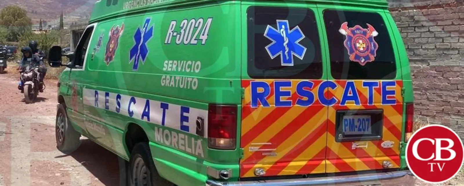 Un flamazo de gas deja herido a un hombre en Morelia