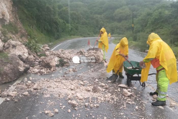 Un menor de edad y un policía fallecidos, tras lluvias de ayer en 31 entidades del país