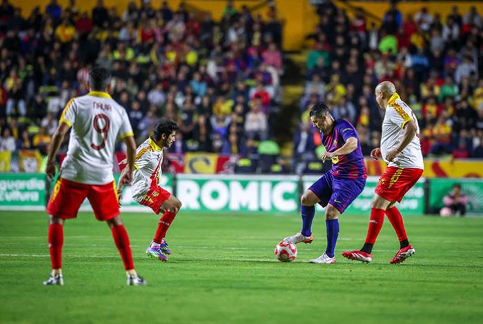 Un partido espectacular ante Morelia: así presumió el Barcelona el Duelo de Leyendas