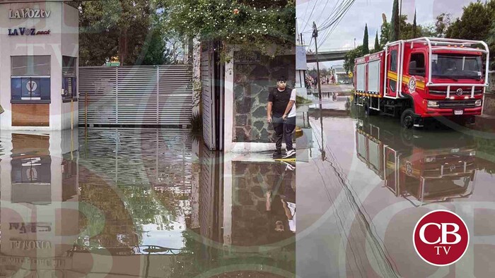 Unos de fiesta y otros bajo el agua en Morelia