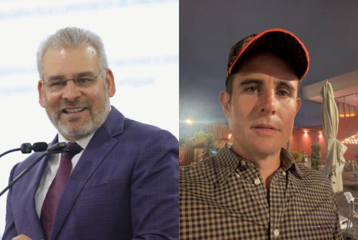 "Vamos a platicar con él ahora que regrese", dice Bedolla luego de que Tafolla contactará a EUA por tema de Manzo