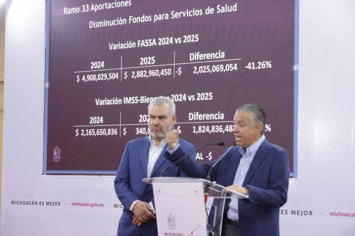 Van 9 mil 438 mdp a infraestructura estatal: Bedolla