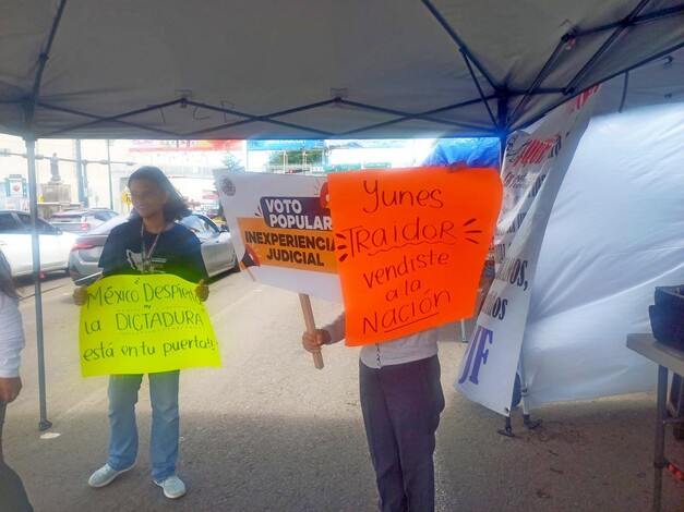 Van trabajadores del Poder Judicial por la resistencia