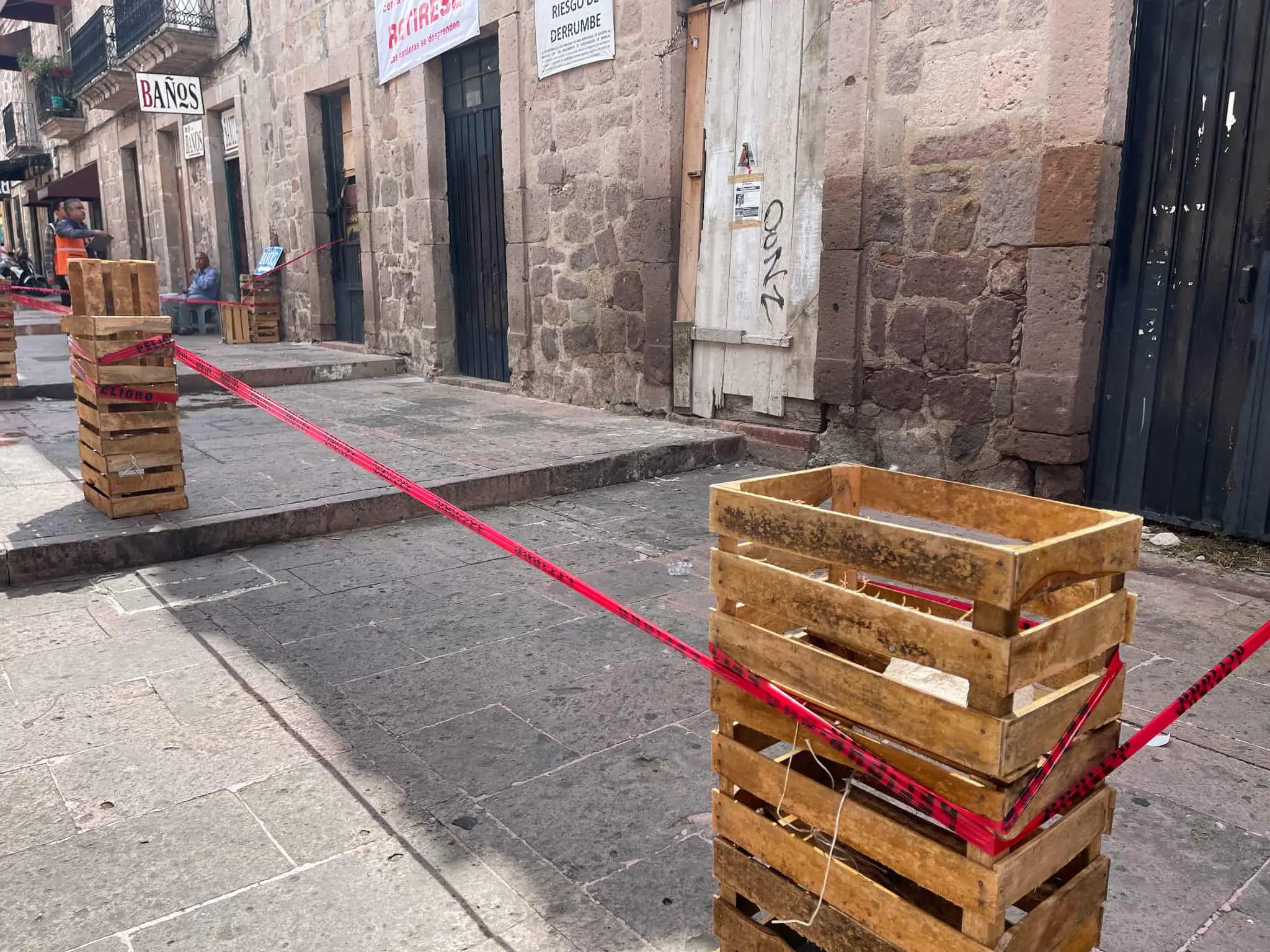 Vecinos de San Agustín con preocupación por riesgo de derrumbe en una casa