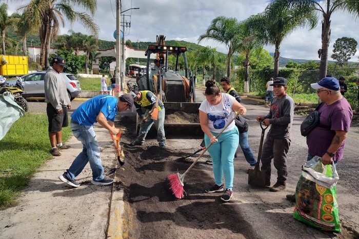 Vecinos y Gobierno de Morelia mejoran espacios públicos en La Hacienda