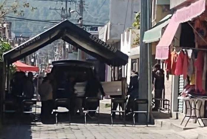 Velan cuerpo de Víctor Ubaldo en Paracho, autor material del homicidio de Carlos Manzo