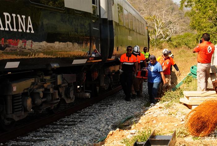 Víctimas acusan estancamiento y omisiones en caso del Tren Interoceánico en México