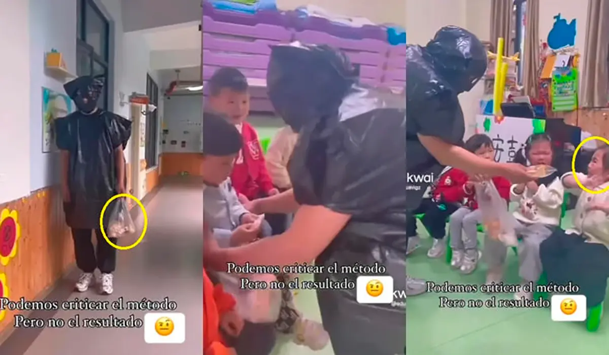 #Video: Adultos se disfrazan para enseñar a niños a no confiar en desconocidos