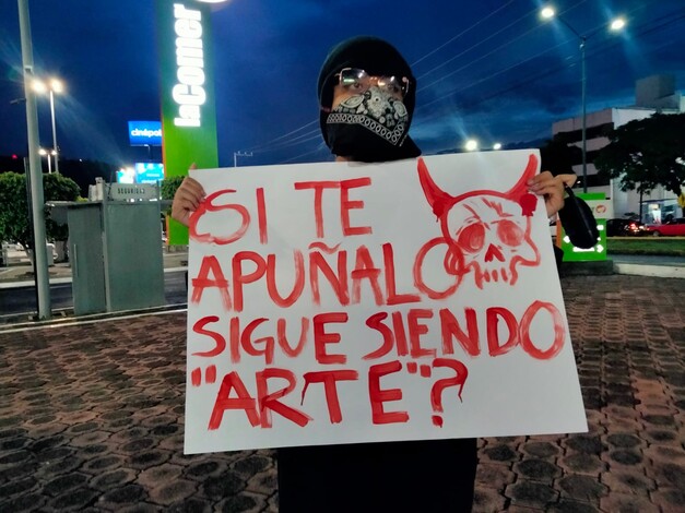 #Video | ¡Basta a la crueldad animal! Gritan activistas afuera del Palacio del Arte