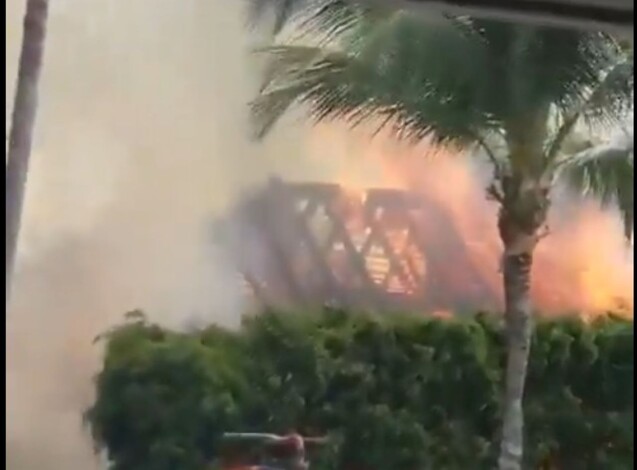 #Video | ¡Fuego en casa de Marc Anthony! Se incendia su propiedad en República Dominicana