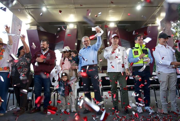 #Video | Gobierno de Bedolla entrega al pueblo de Uruapan el puente vehicular Carlos Manzo