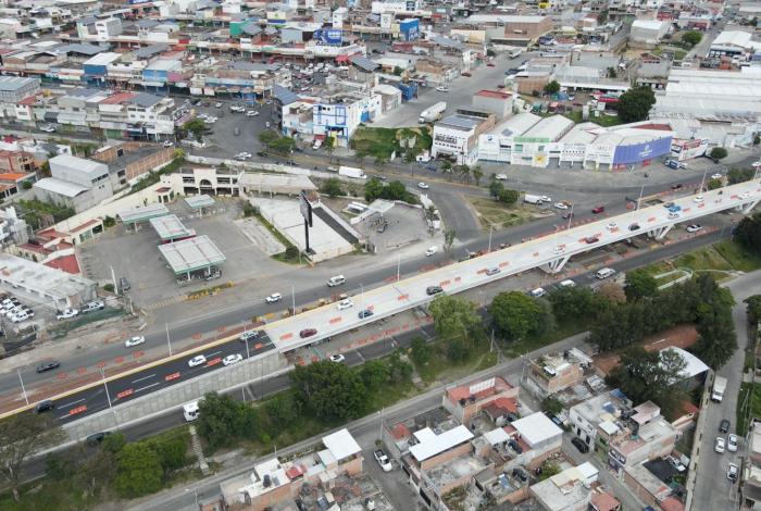 #VIDEO | Habilitado puente sur del distribuidor Eréndira; funciona a contraflujo: Rogelio Zarazúa