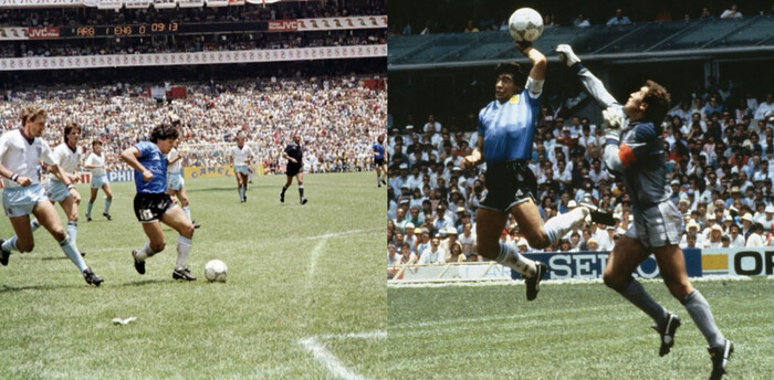 #Video | Hoy se cumplen 38 años de “La Mano de Dios” y “El Gol del Siglo” de Maradona en México 86