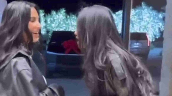 Video: Kim Kardashian regala Tesla Cybertruck a su mejor amiga por su cumpleaños