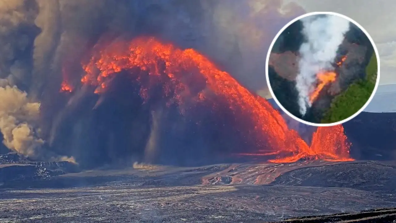 VIDEO: Kīlauea sorprende de nuevo con una erupción monumental