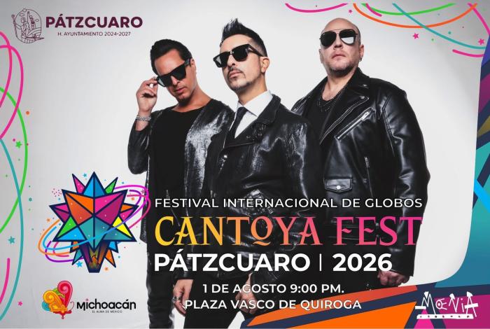 #Video | Moenia iluminará la noche de clausura del Cantoya Fest Pátzcuaro 2026
