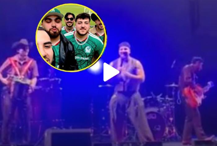 #VIDEO OFICIAL! 🔥🇲🇽 La banda del momento presentó la canción oficial de la Selección Mexicana para el Mundial 2026.