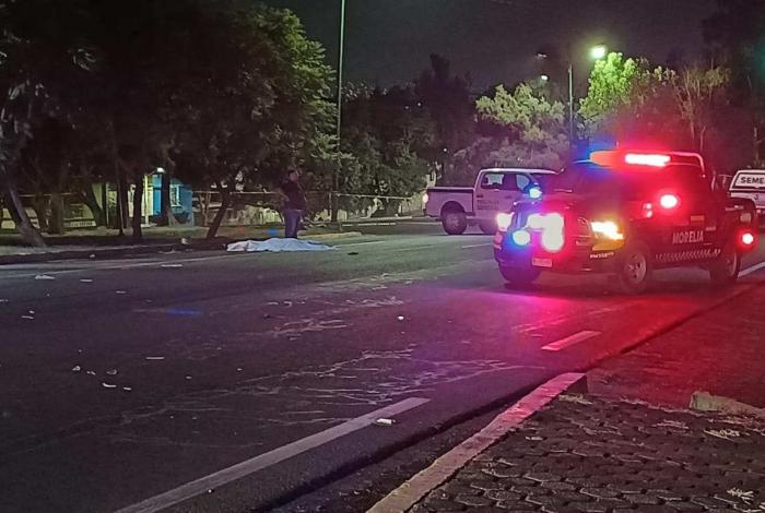 #Video | Peatón muere atropellado en el Libramiento Oriente de Morelia