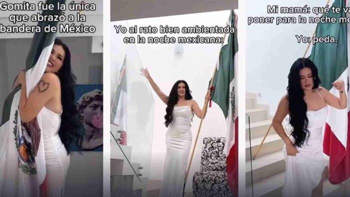 Video: Piden sancionar a Gomita por mal uso de la Bandera mexicana