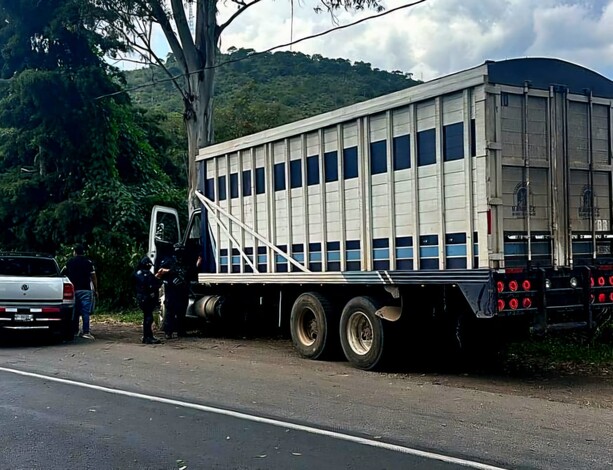 #Video | Tras repeler agresión Guardia Civil recupera camión aguacatero robado en la Morelia – Pátzcuaro