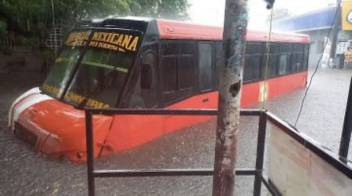 #Video | Veracruz inundado por intensas lluvias provocadas por “Nadine”