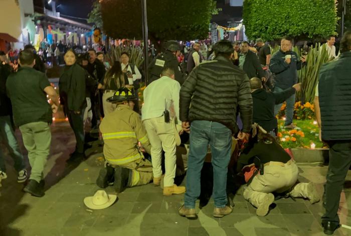 #VIDEOS| Gobernador Bedolla confirma muerte de Carlos Manzo, alcalde de Uruapan, tras atentado. Aquí sus últimos momentos con vida